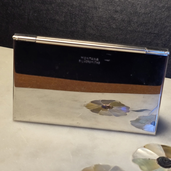 Montana Silversmith Engraved Business Card Holder - Picture 4 of 6